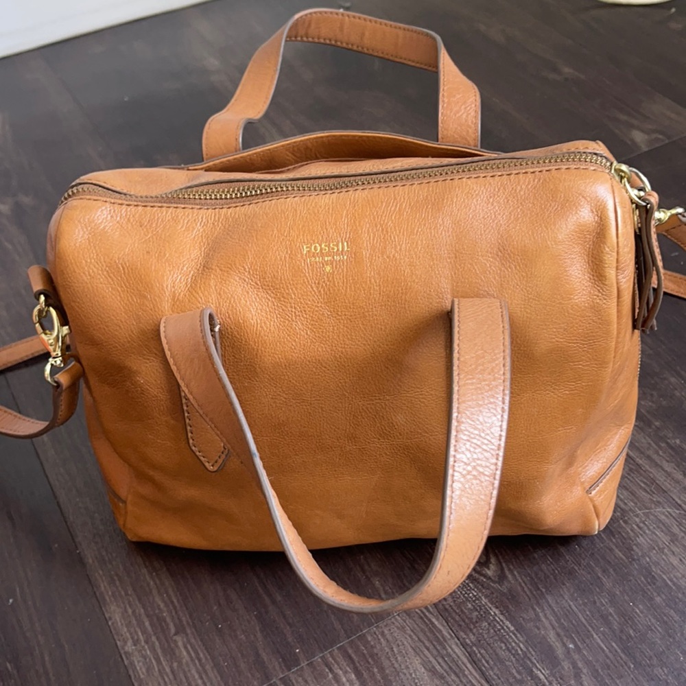 Fossil cross body purse bag